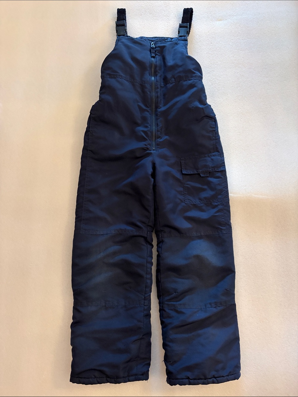 London Fog Black Kids Snow Bib Overalls